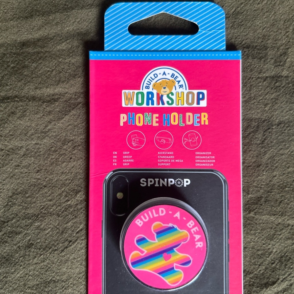 Build-A-Bear Workshop Phone Holder - Rainbow Bear